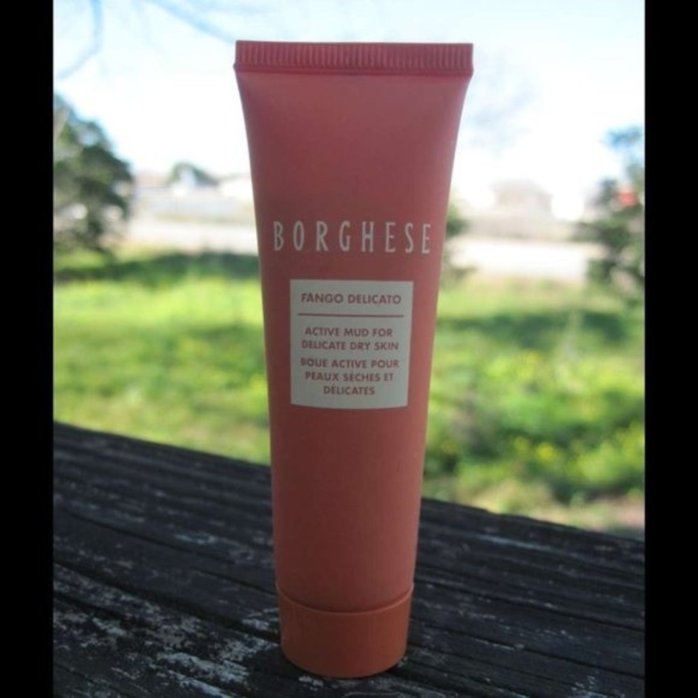 Borghese Fango Delicato Active Mud For Delicate Dry Skin Mask Sample 1 oz Tube
